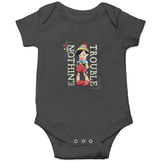 Disneyss Pinocchio Nothin But Trouble Since 1940 Onesies