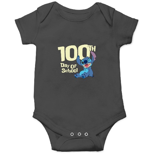 Disney Lilo Stitch 100th Day Of School Wink Onesies