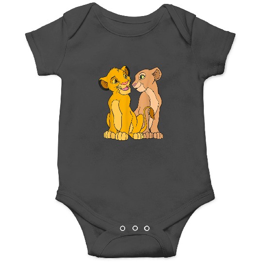 Disney The Lion King Young Simba and Nala Together T-Shirt T-Shirt Onesies