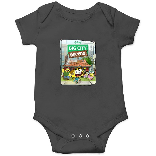 Disneyss Big City Greens Poster Cricket And Family Onesies