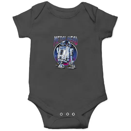Star Wars R2D2 Metal Head  Disney Onesies