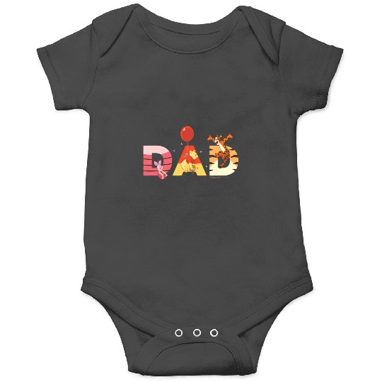 Disney Winnie the Pooh and Friends Dad Father’s Day Birthday Onesies