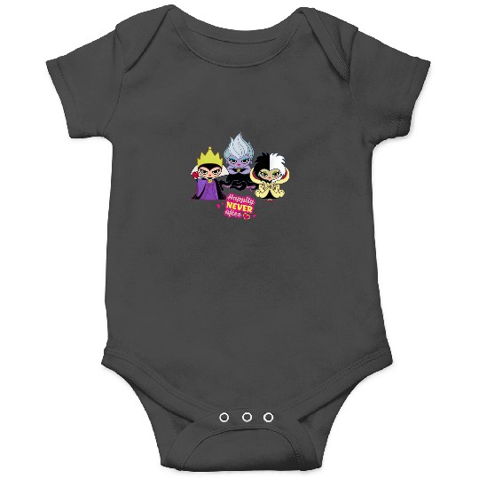 Disney Villains Queen Ursula Cruella Happily NEV Onesies