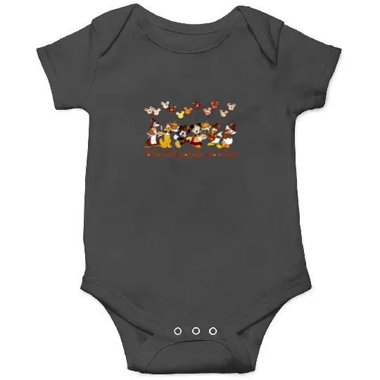 Disney Thanksgiving Onesies, Disney Mickey Hoody, Mickey and Friends Onesies