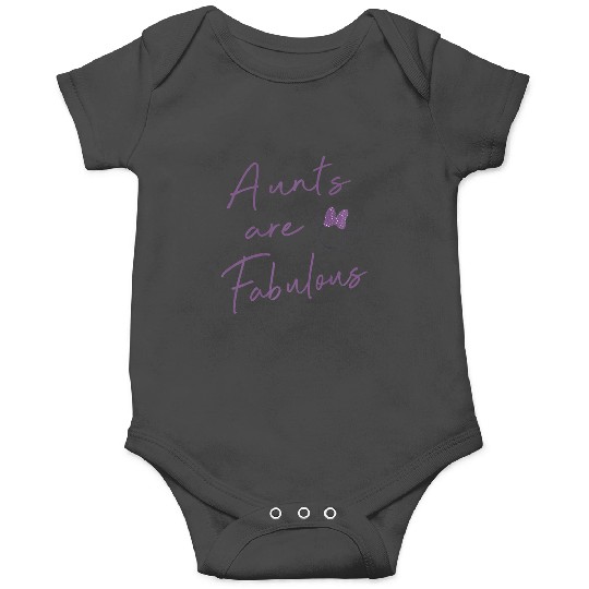 disney minnie mouse aunts are fabulous purple text premium Onesies