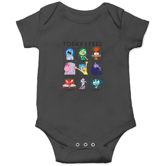 Disney Pixar Inside Out 2 Today I Feel... Emotions Panels Onesies