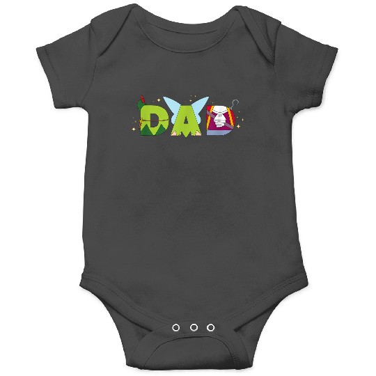 Disneyss Peter Pan Tinker Bell Fathers Day Birthday Best Dad Onesies
