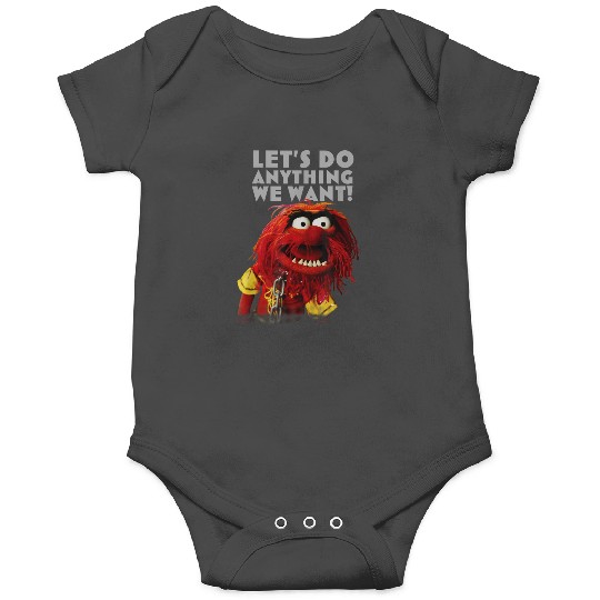 Disney The Muppets Let's Do Anything We Want Animal Poster Onesies