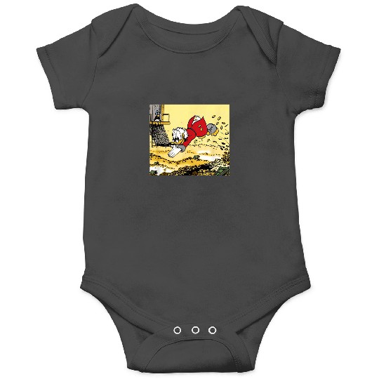 Disney DuckTales Scrooge McDuck Swimming In Cash Onesies