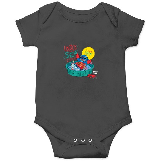 Disney 100 Stitch in Costume Little Mermaid Unde Onesies