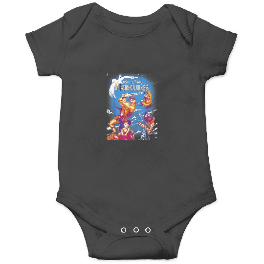 Disney Hercules Main Cast Movie Cover Graphic TS Onesies