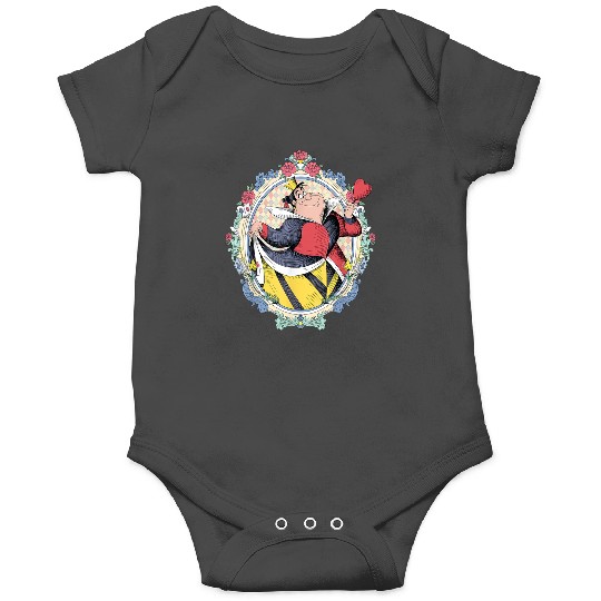 Disney Villains Queen Of Hearts Wonderland Illustrated Style Onesies