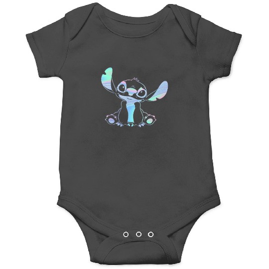 Disney Lilo & Stitch Holographic Stitch  Pocket Onesies