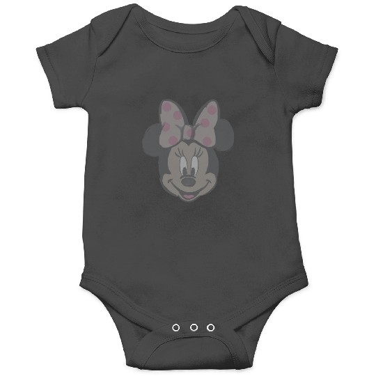Disney Minnie Mouse  Cutie Pastel Polka Dot Sketch Onesies