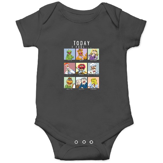Disney The Muppets Today I Feel Box Up Character Portraits Merry Christmas 2024 Onesies
