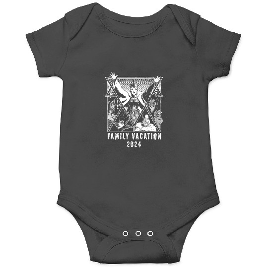 Disney Villains Graphic Print Family Vacation Trip 2024 Onesies