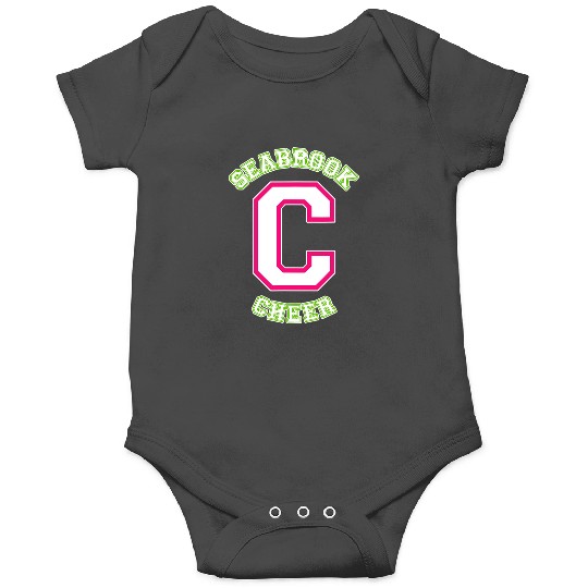 Disney Zombies Seabrook Cheer Letter C Logo Onesies