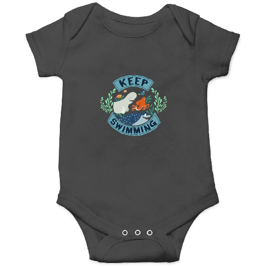 Disney Pixar Finding Dory Hank & Destiny Keep Swimming Onesies