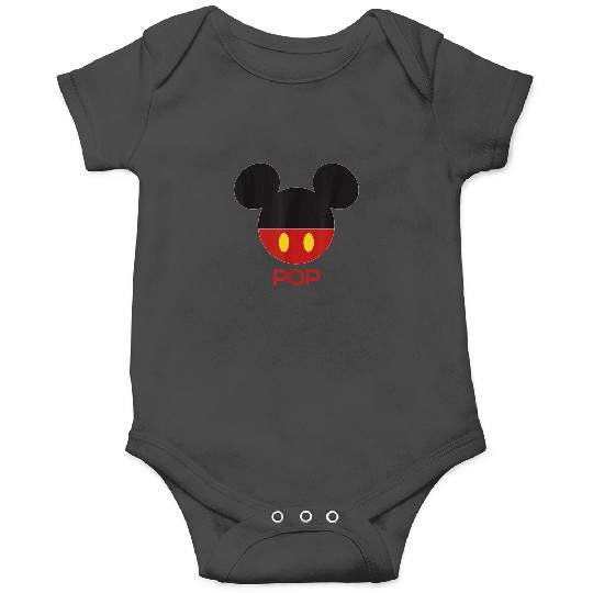 Disney Mickey Mouse Icon Shorts Pop Birthday Fat Onesies