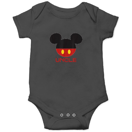Disney Mickey Mouse Icon Shorts Uncle Birthday F Onesies