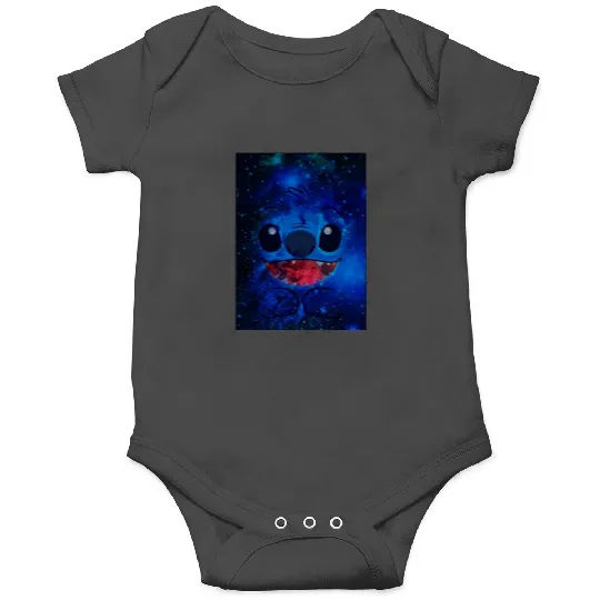Bella AMG - Stitch with abstract background (Ohana) Poster, Stitch Eras Tour , Stitch Shirt, Disney Land Lilo and Stitch Onesies