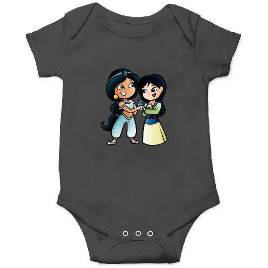Oolong Tea Sticker: Disney Mulan Anime Mushu, Mulan and Mushu Onesies