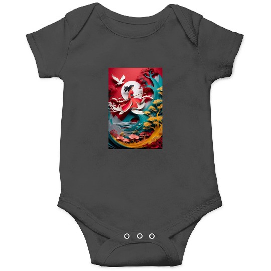 Chibi Bolin Sticker: Disney Mulan Anime Mushu, Mulan and Mushu Onesies