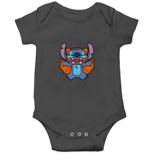 disney stitch bat halloween costume Onesies