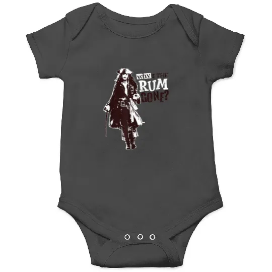Disney Pirates of the Caribbean Jack Why Is The Rum Gone Onesies