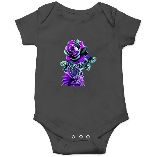 Purple Rose with a purple dragon   SALE!! : Disney Villains Maleficent , Maleficent Gift S-5XL Onesies