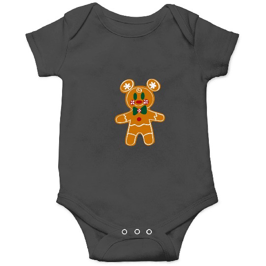 Gingerbread Mouse Boy  : Mickey Disney Christmas, Disney Christmas Onesies