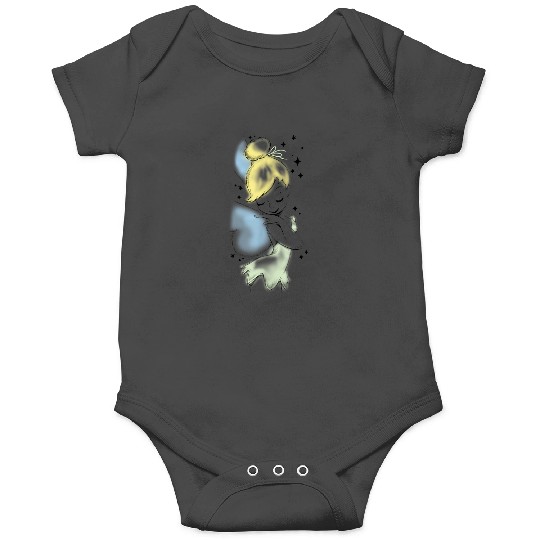 Disney Peter Pan Tinkerbell Airbrush Style Sketch Onesies