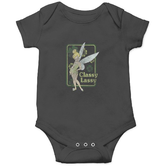 Disney Peter Pan Tinker Bell St. Patricks Day Classy Lassy Tank Top Onesies