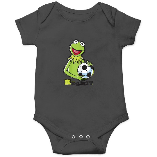 Disneyss The Muppets Kermit Soccer Ball Vintages Stencil Logo Onesies