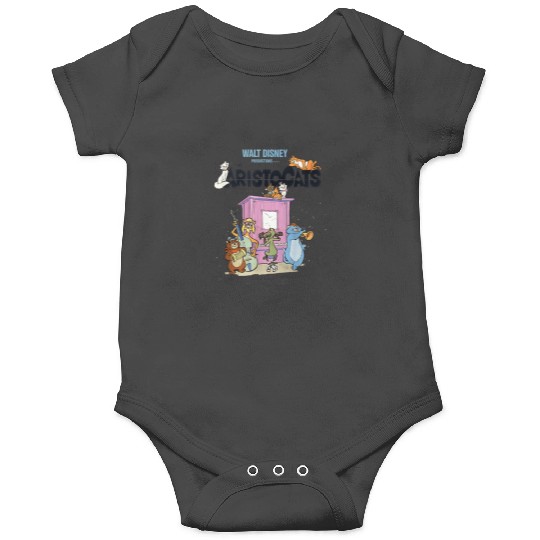 Disney The Aristocats Cats Playing Piano Onesies