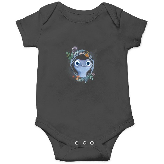 disney frozenss 2 Bruni The Salamander Watercolor Portrait Onesies