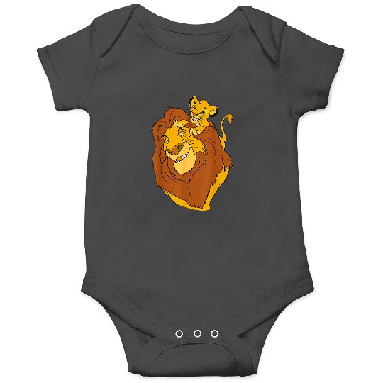 Disney The Lion King Simba and Mufasa Father and Son  T-Shirt Onesies
