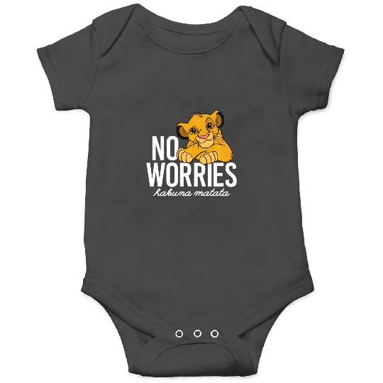 Disney Lion King Classic No Worries Simba Onesies