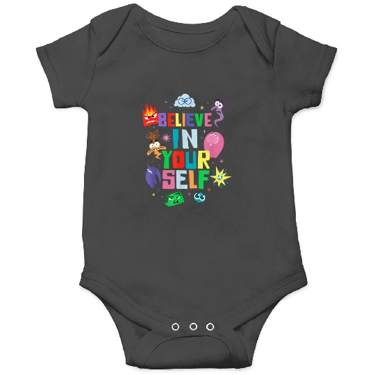 Disneyss And Pixarss Inside Out 2 Emotions Believe In Yourself Onesies