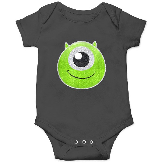 Disneyss Pixars Monsters University Mike Wazowski Big Faces Logo Onesies
