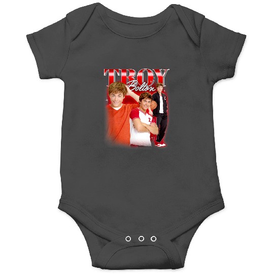 Disneyss High School Musical The Series Troy Bolton Collage Onesies