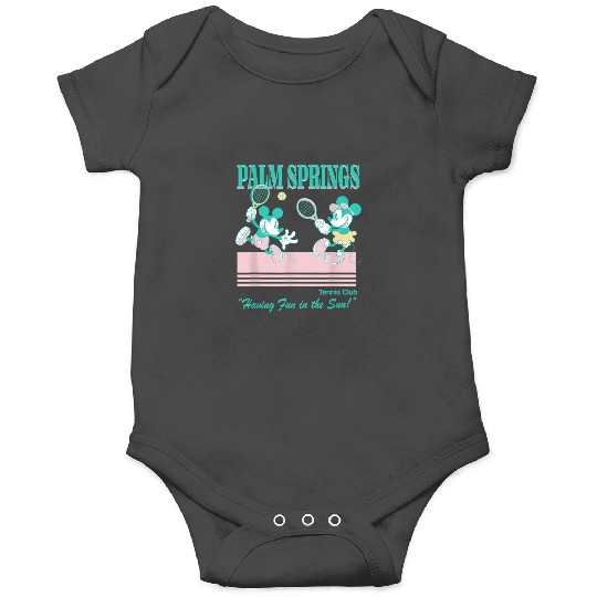 Disney Mickey And Friends Palm Springs Tennis Cl Onesies