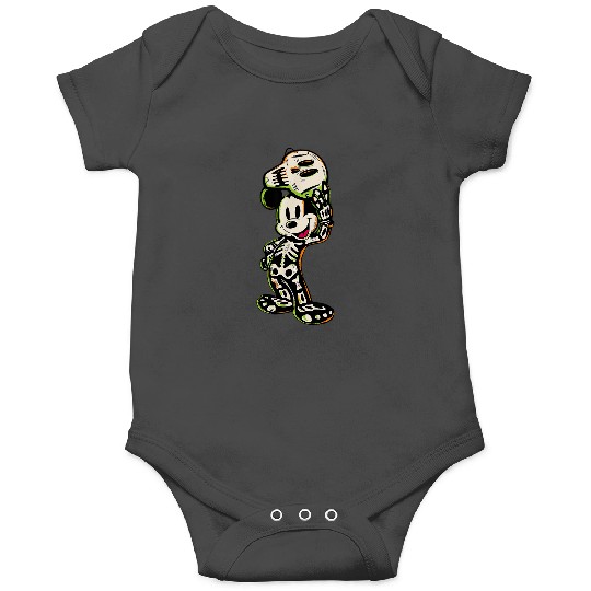 Discover Disney Mickey And Friends Halloween Mickey Skeleton Costume Onesies