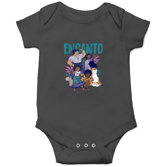 Disney Encanto Group Shot Logo Onesies