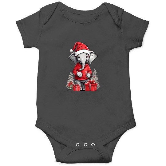 Discover Cute Festive Christmas Elephant Sticker Print Sticker, Disney Elephant Dumbo Christmas , Dumbo Christmas Onesies