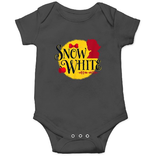 Disneyss Princess Snow White Name And Silhouette Onesies