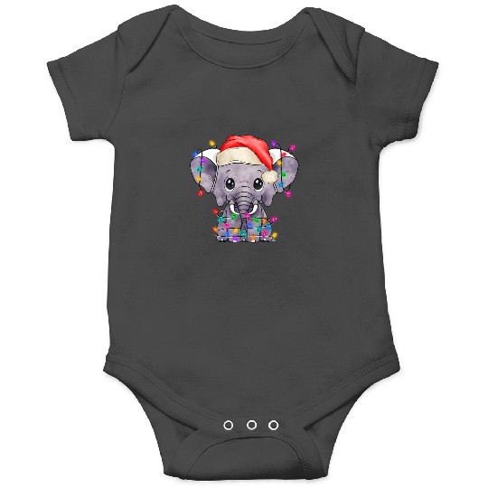 Discover Elephant Christmas Lights Tree elephant Lover Funny Santa  , Disney Elephant Dumbo Christmas , Dumbo Christmas Onesies