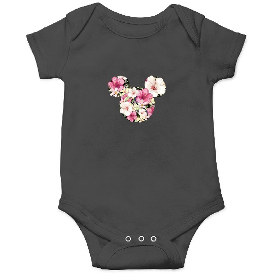 Discover Disney Mickey And Friends Tropical Floral Print Onesies