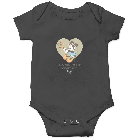 Disney Minnie Mouse Tennis Club Beverly Hills  L Onesies