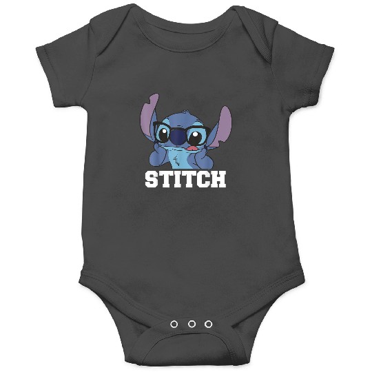 Discover Disney Lilo & Stitch Nerdy Stitch Portrait Onesies